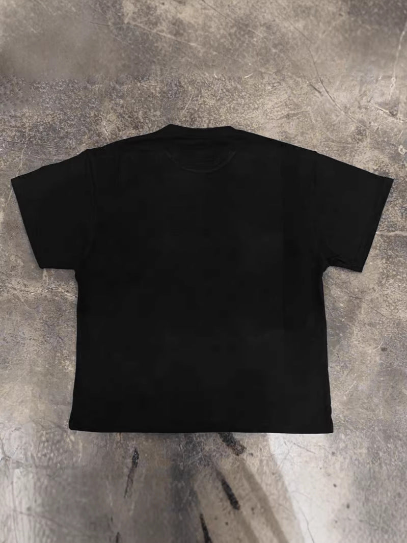 Oversized Graphic Cotton T-Shirt