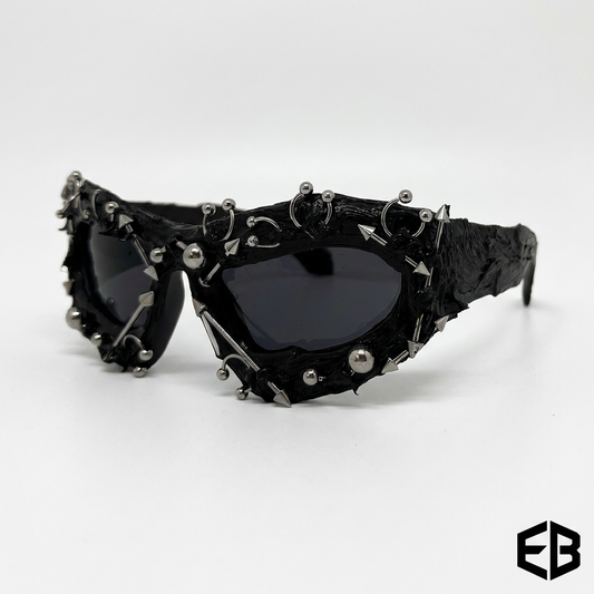 Punk geometric frame UV400 sunglasses — a summer 2026 Y2K accessory trend