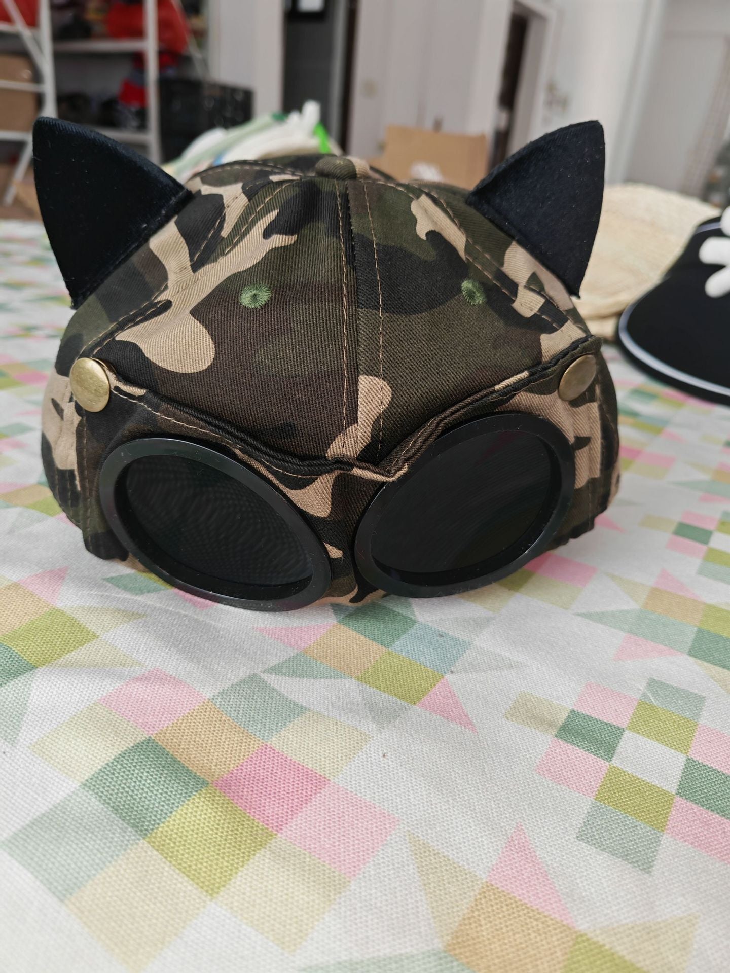 Cat Ears Aviator Baseball Cap