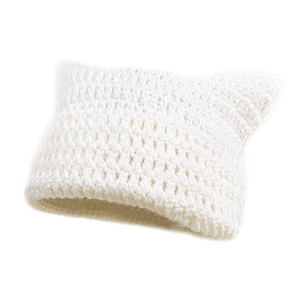 Chunky Knit Wool Beanie