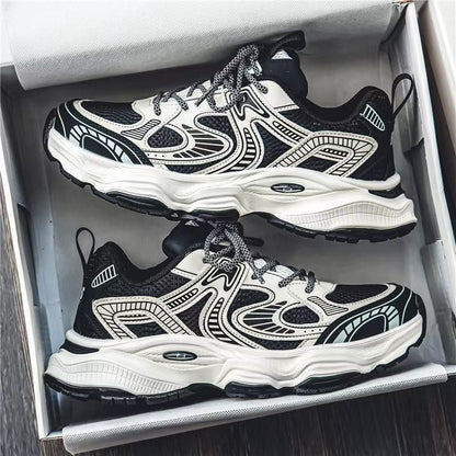 Mens Breathable Mesh Casual Sports Shoes