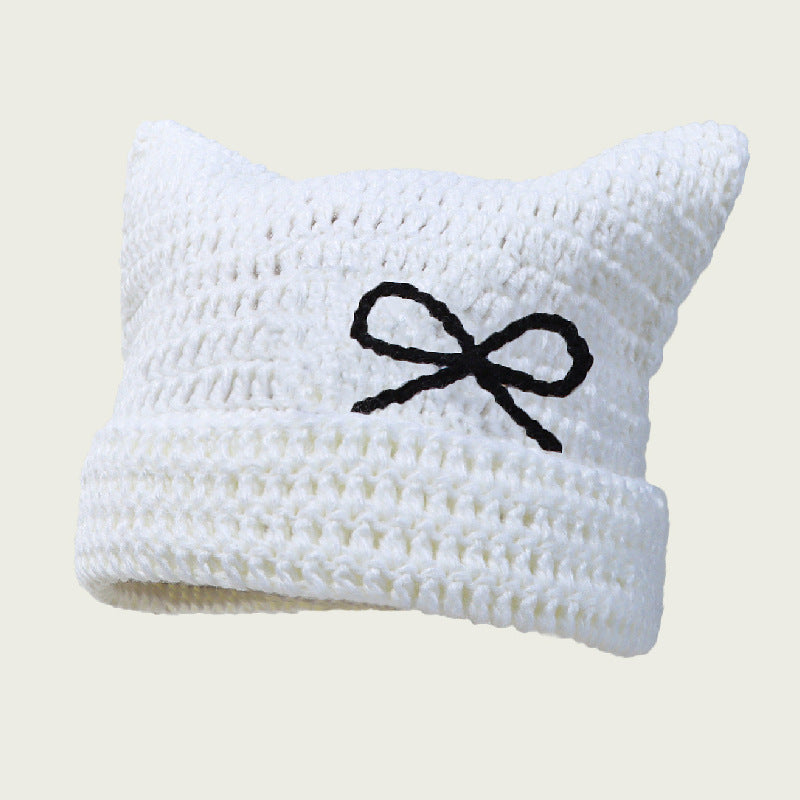 Chunky Knit Wool Beanie