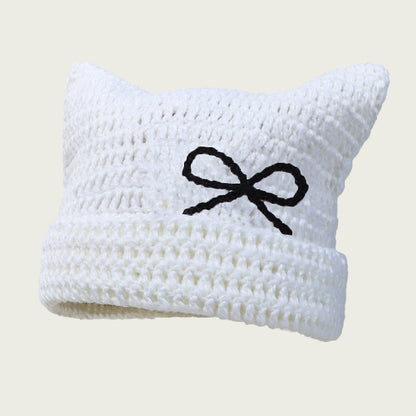 Chunky Knit Wool Beanie