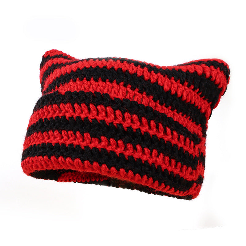 Chunky Knit Wool Beanie