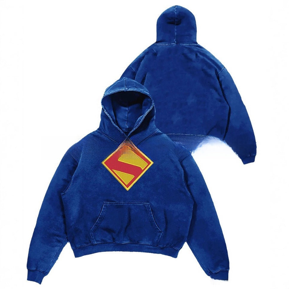 Digital Print Hooded Long-Sleeve Top - photo 3