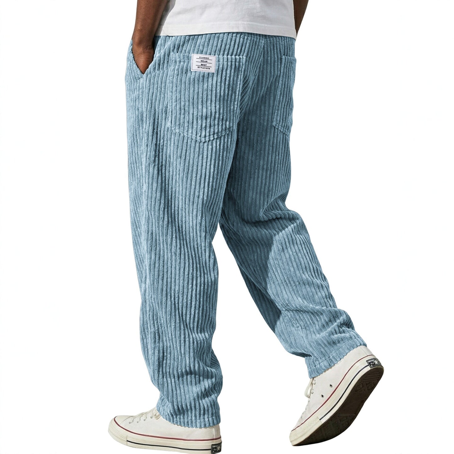 Men's Straight-Leg Casual Pants