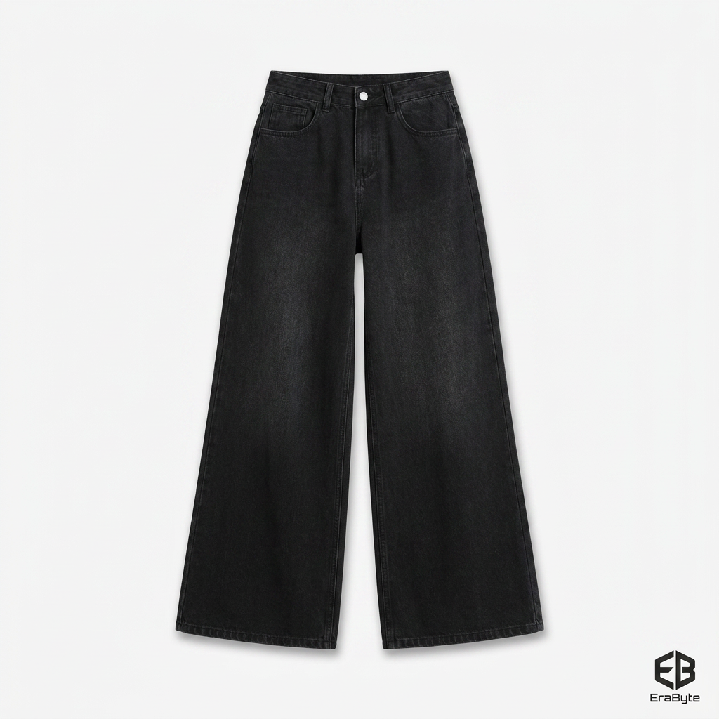 High-Waist Wide-Leg Jeans for Women