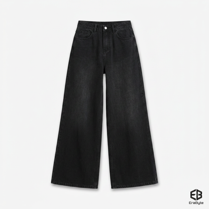 High-Waist Wide-Leg Jeans for Women