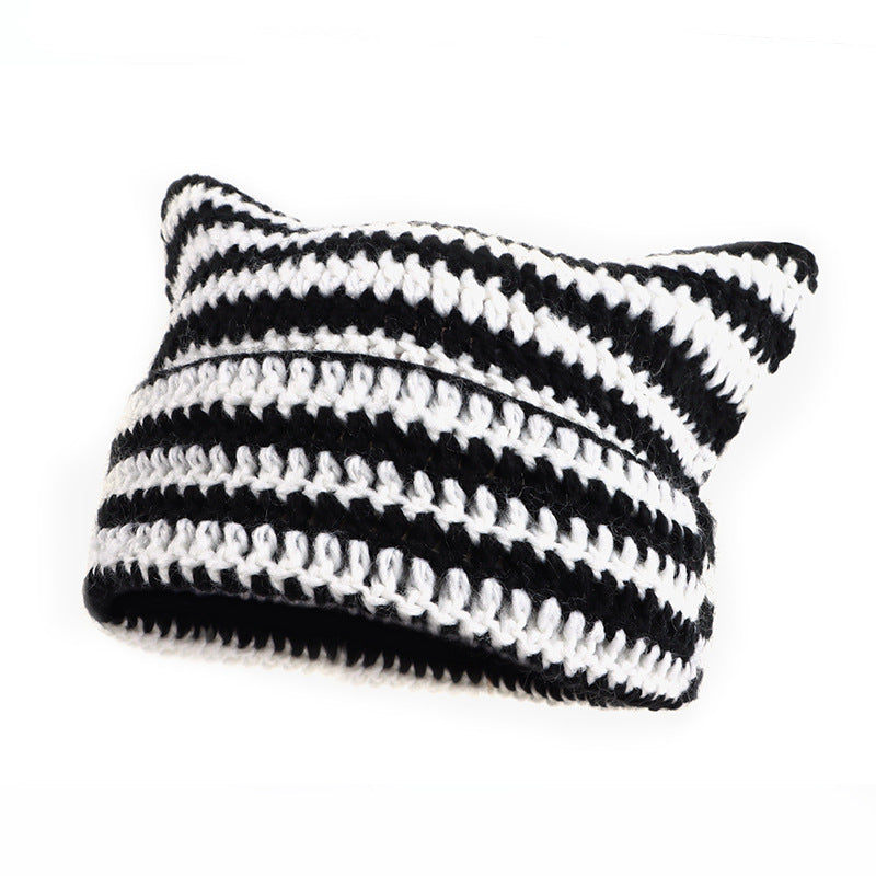 Chunky Knit Wool Beanie