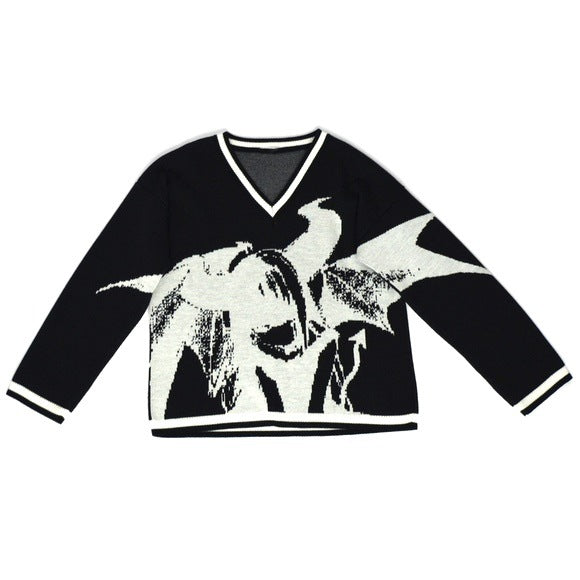 Loose Knit Pullover Sweater