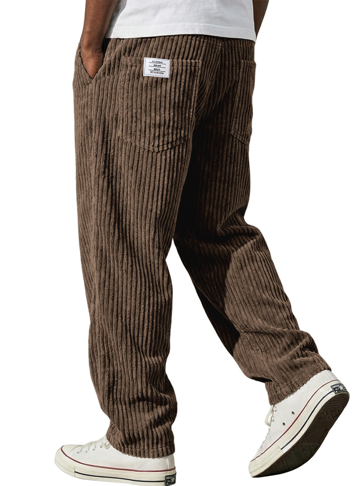 Men's Straight-Leg Casual Pants