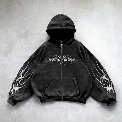 Gothic Corduroy Hoodie
