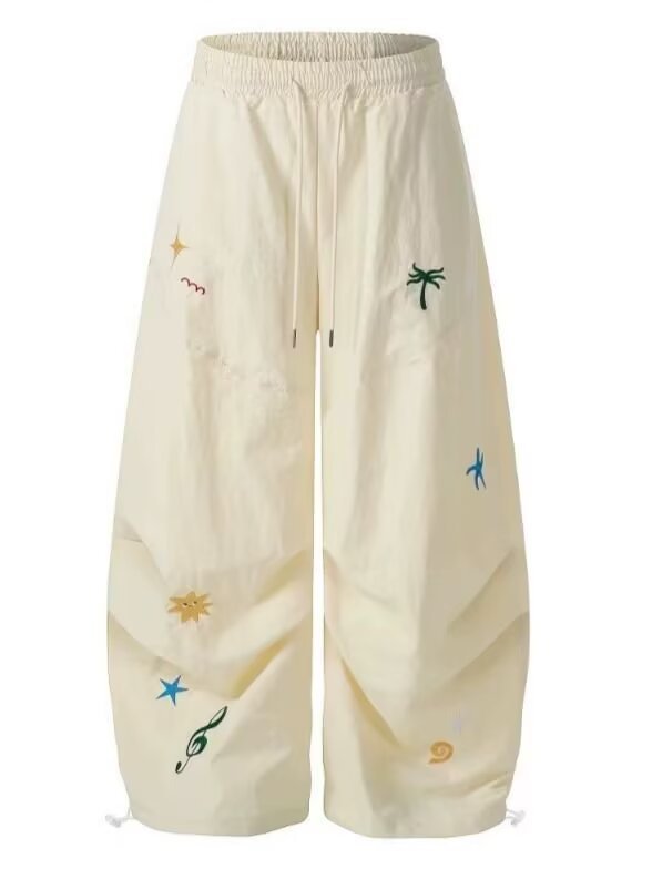 Loose Casual Pants for Small and Slimming All-match Wide Leg Pants