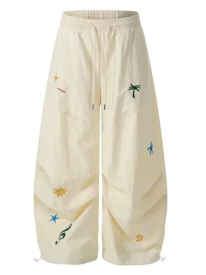 Loose Casual Pants for Small and Slimming All-match Wide Leg Pants