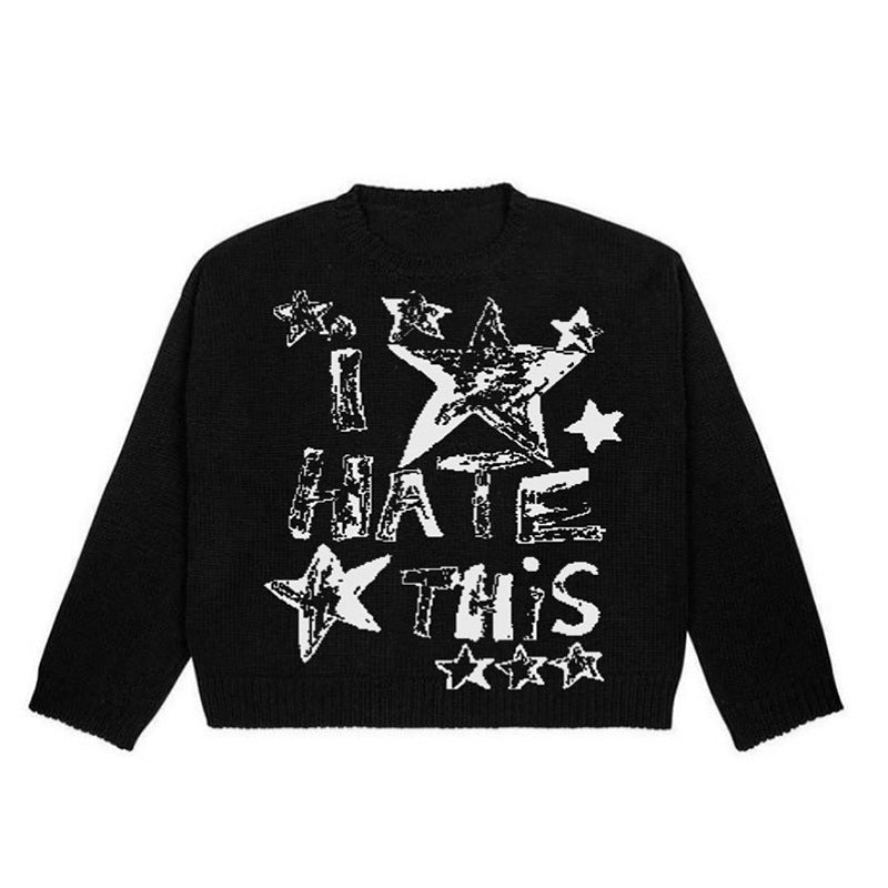 Loose Knit Pullover Sweater