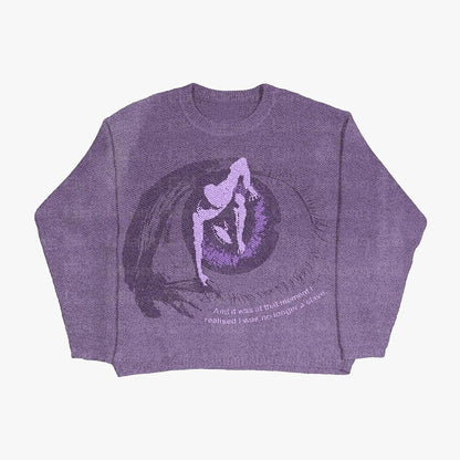 Loose Knit Pullover Sweater