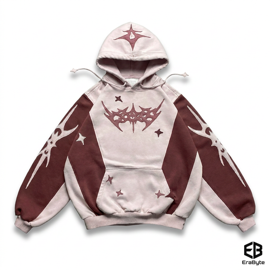 Embroidered Pullover Hoodie