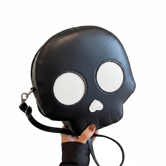 Gothic Skull Crossbody Bag