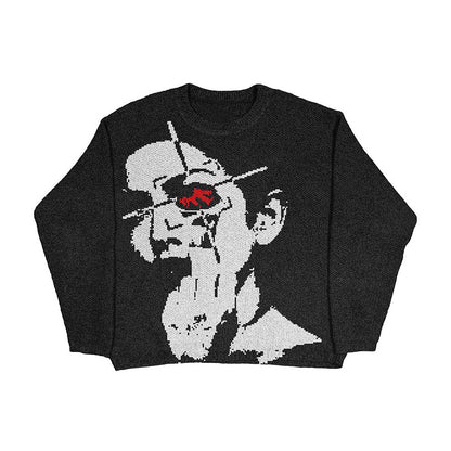 Loose Knit Pullover Sweater