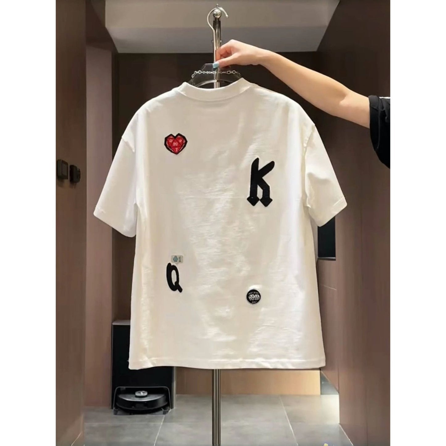 Mens Casual Letter Print T-Shirts