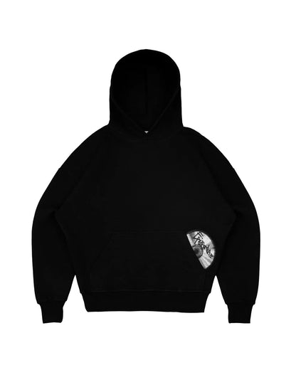 Retro Print Hoodie & Trousers Set