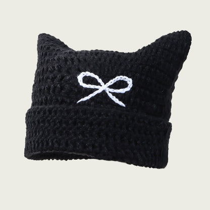 Chunky Knit Wool Beanie