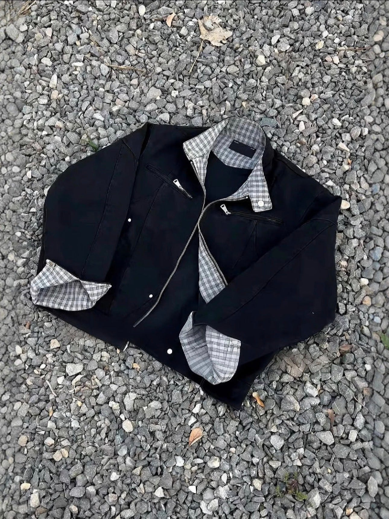 Clean-Fit Washed Canvas Jacket