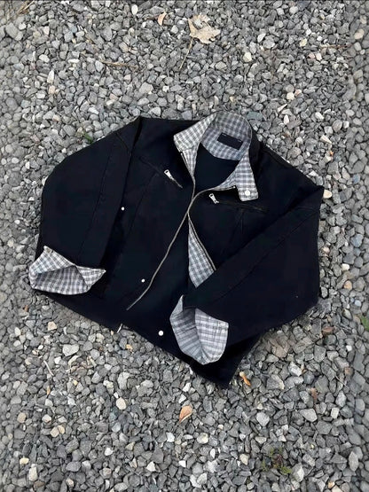Clean-Fit Washed Canvas Jacket