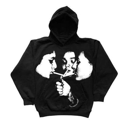 Men's Streetwear Pullover Hoodie