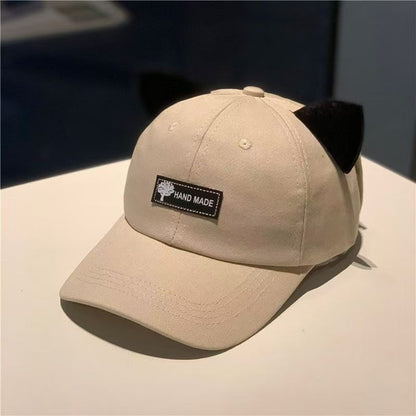 Cat Ears Aviator Baseball Cap