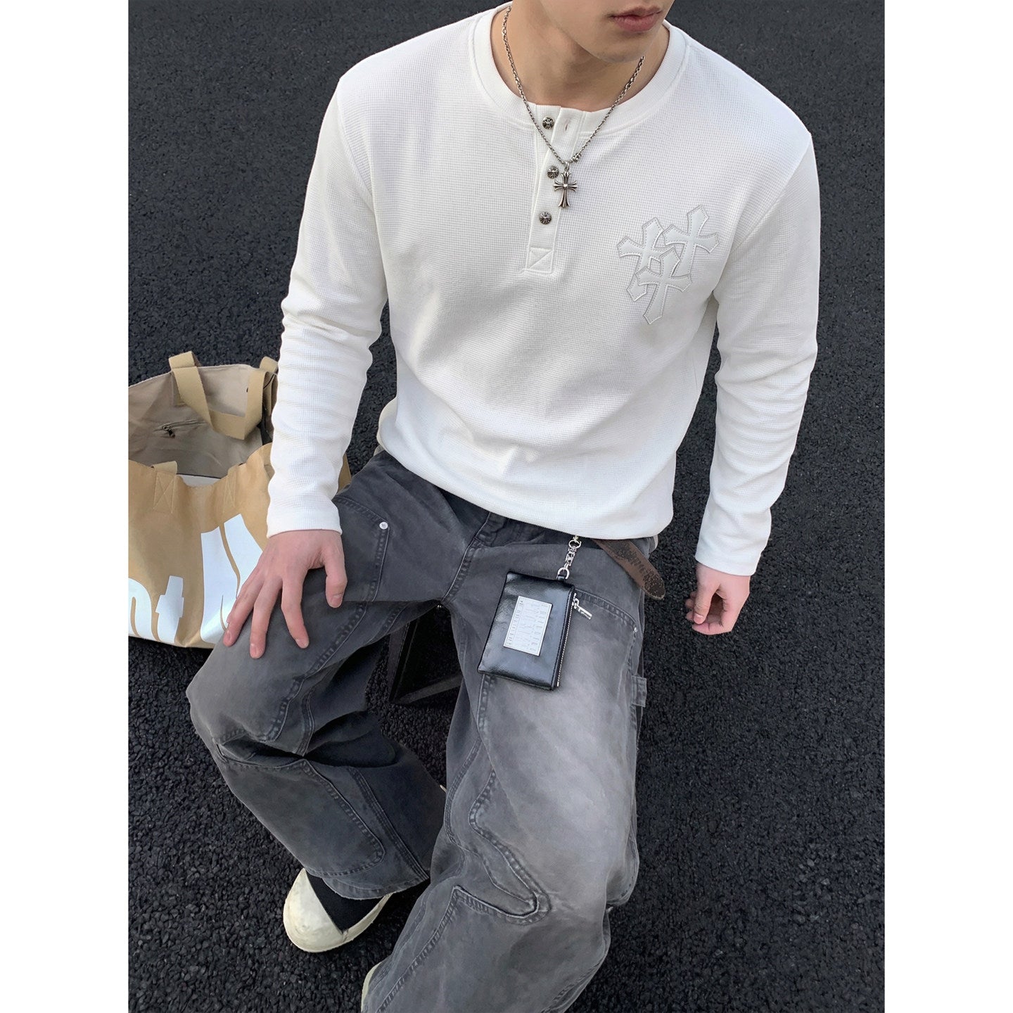 Men's Ribbed Knit Sweater