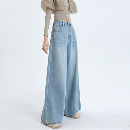 High-Waist Wide-Leg Jeans for Women - photo 3