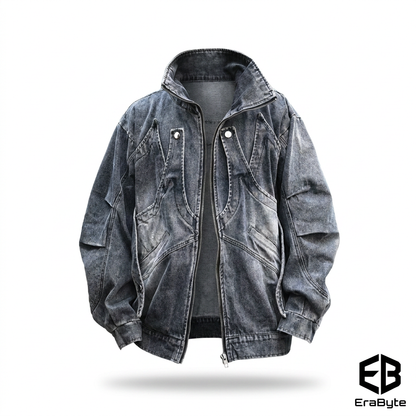 Punk Streetwear Denim Jacket
