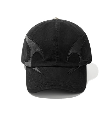 Washed Distressed Denim Baseball Cap