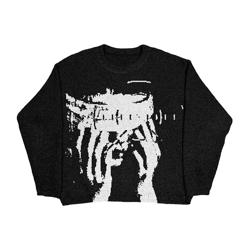 Loose Knit Pullover Sweater