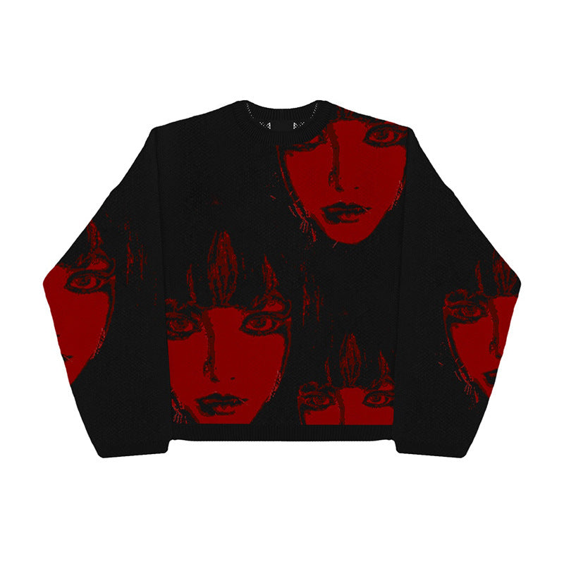 Loose Knit Pullover Sweater
