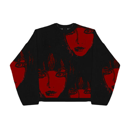 Loose Knit Pullover Sweater