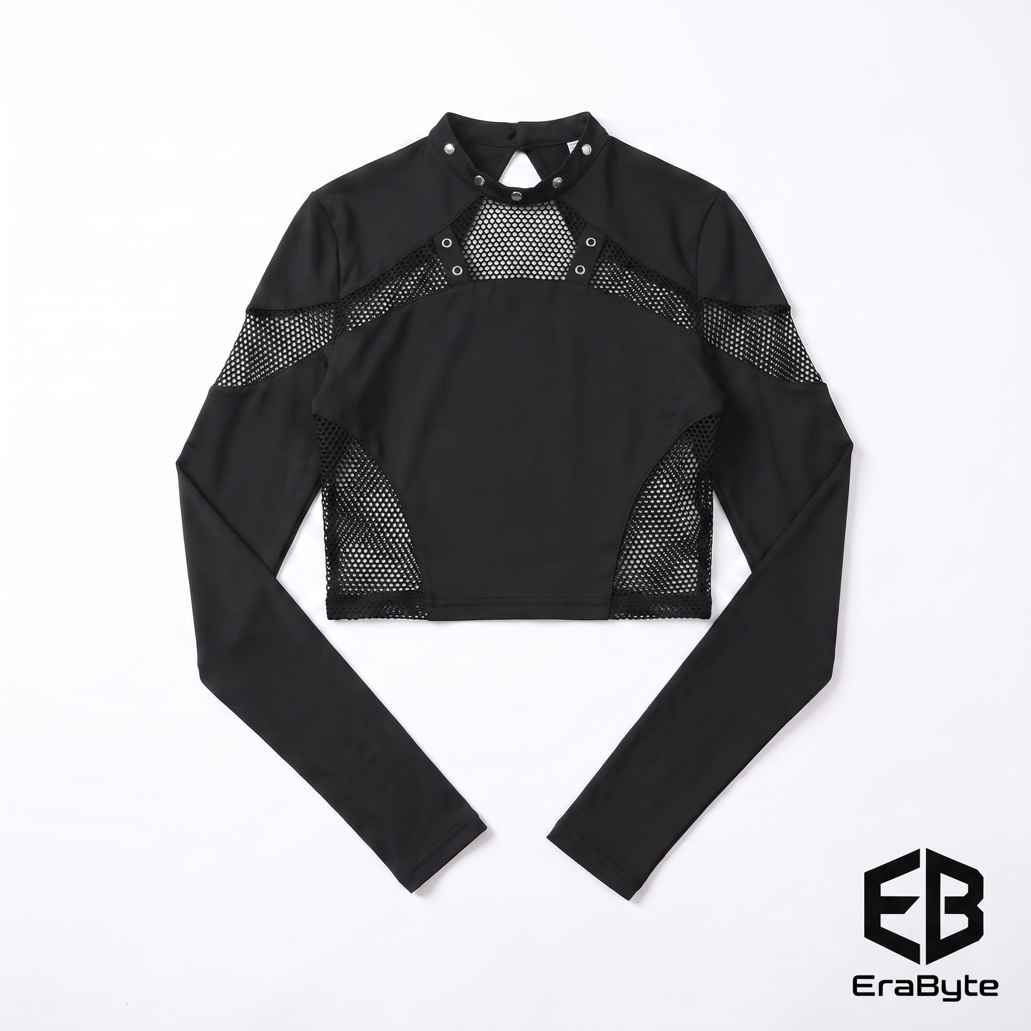 Punk Mesh Long Sleeve Top