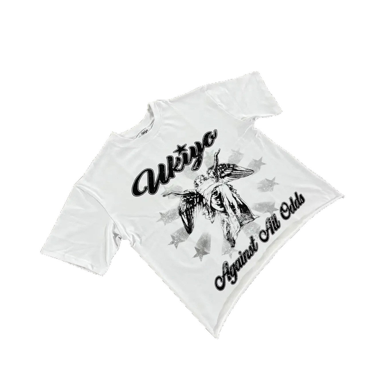 Oversized Graphic Print Cotton Tee