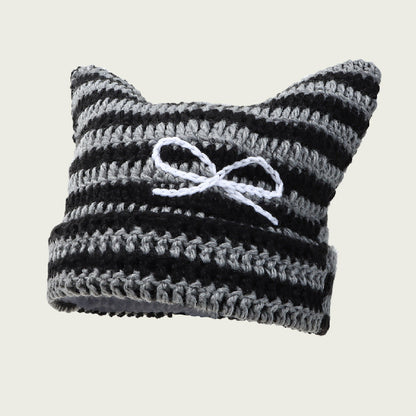 Chunky Knit Wool Beanie