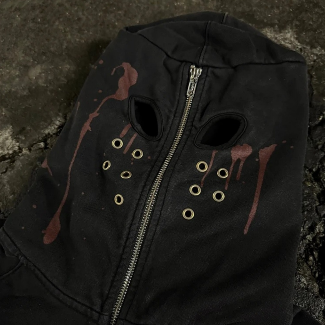 Y2K Printed Full-Zip Street Hoodie - photo 3