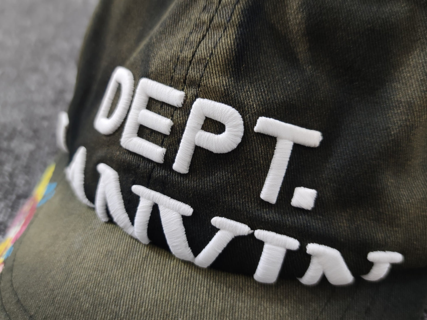 Embroidered Cotton Baseball Cap
