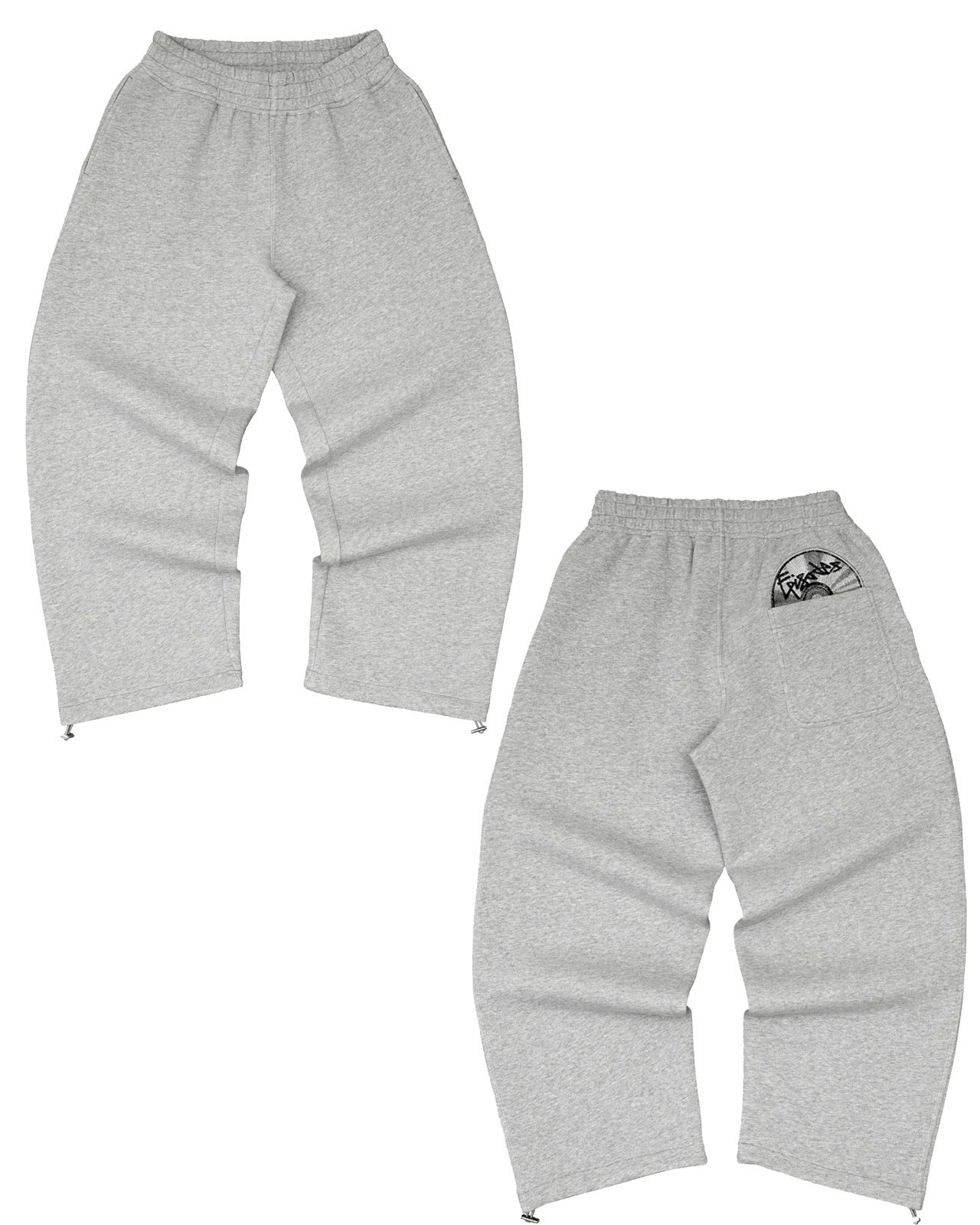 Retro Print Hoodie & Trousers Set