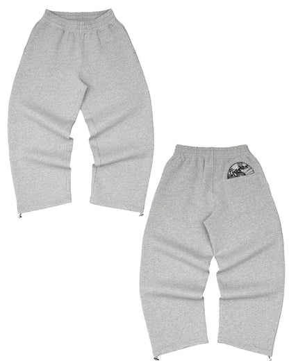Retro Print Hoodie & Trousers Set