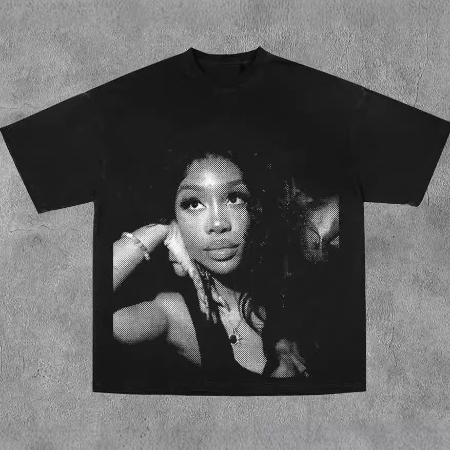 Oversized Graphic Print T-Shirt