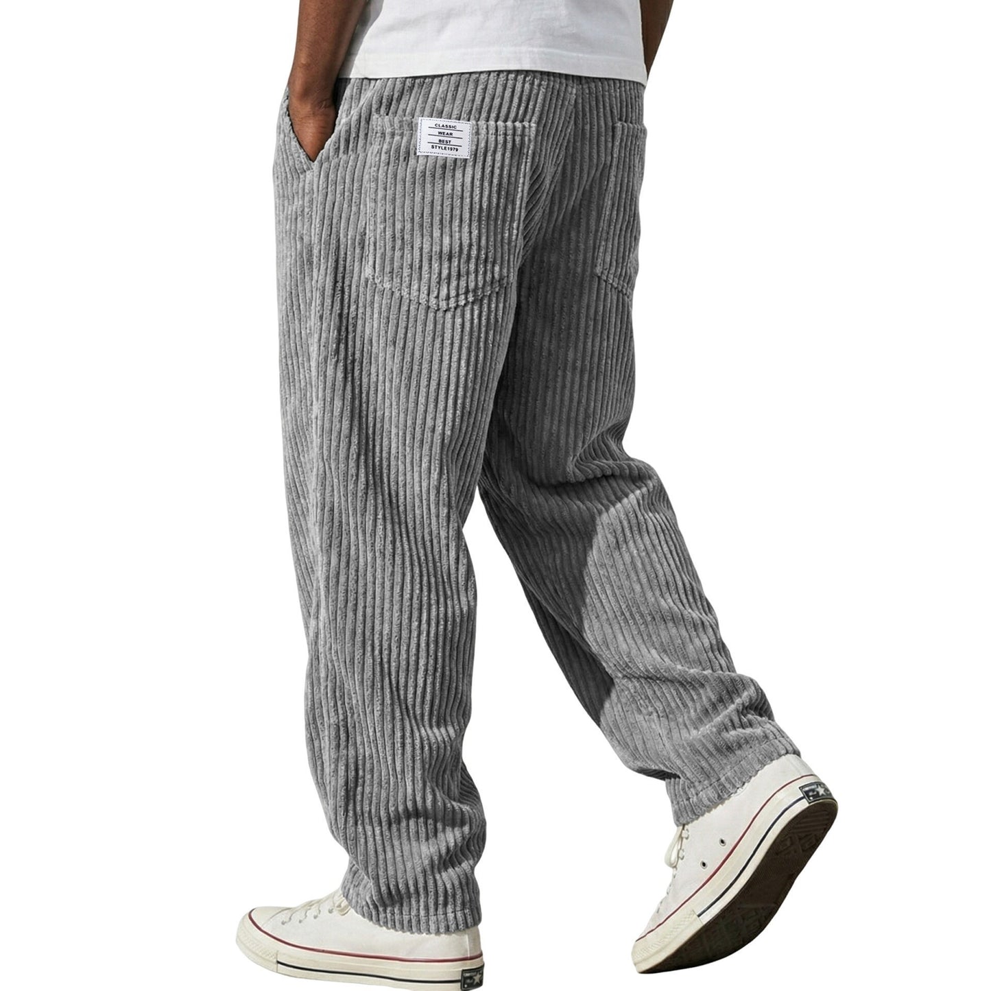 Men's Straight-Leg Casual Pants