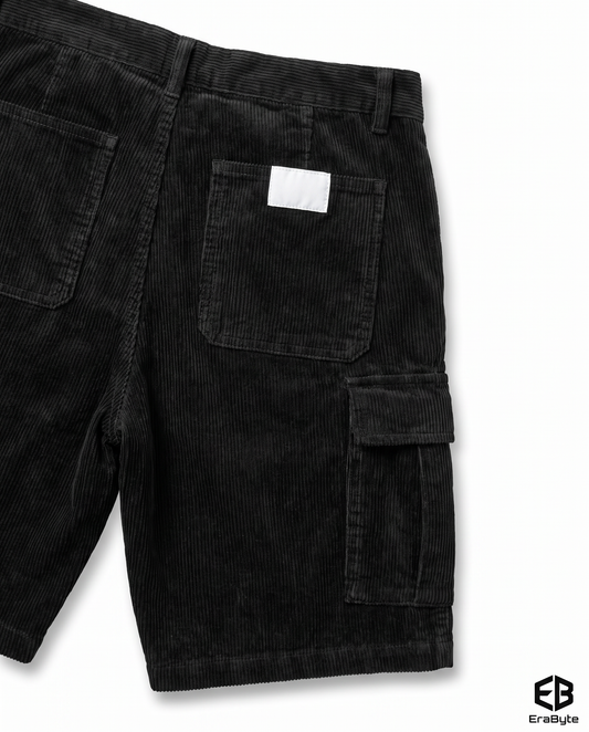 New Style Cross-Border Foreign Trade Men's Fashion American-Style Multi-Pocket Vintage Corduroy Shorts