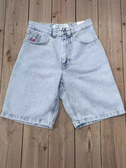 Y2K Cartoon Embroidered Loose Jeans - photo 3