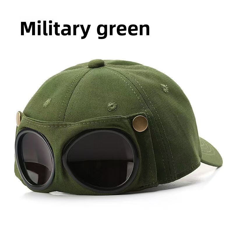 Cat Ears Aviator Baseball Cap