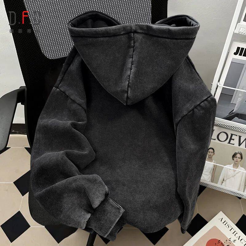 Heavyweight Distressed Hoodie
